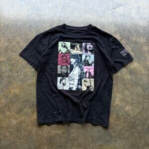 Taylor Swift The Eras Tour Black T-Shirt‎